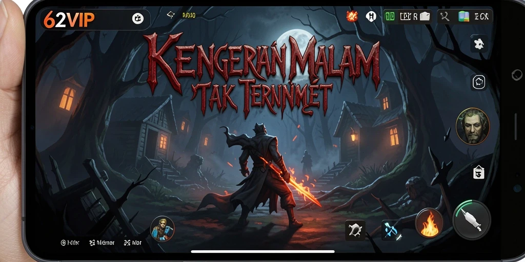 Tampilan menakutkan dalam 62VIP yang penuh dengan kejutan.