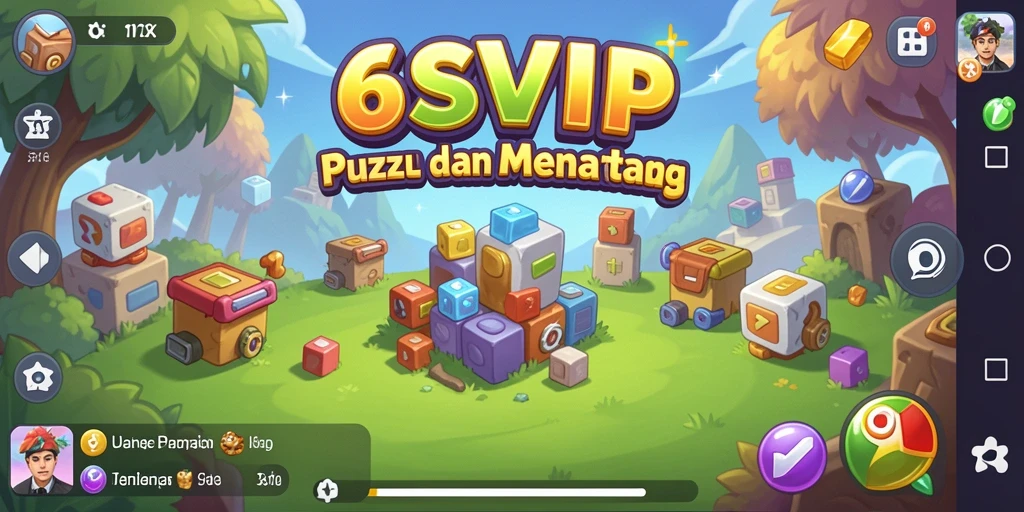 Screenshot 6SVIP menampilkan gameplay menantang Puzzle yang menarik.