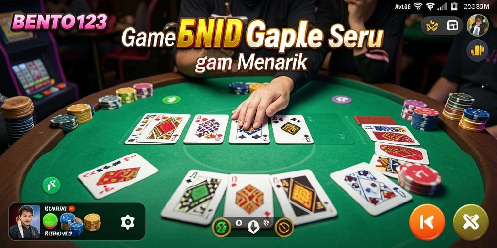 Tampilan gameplay BENTO123 yang menarik dan interaktif.