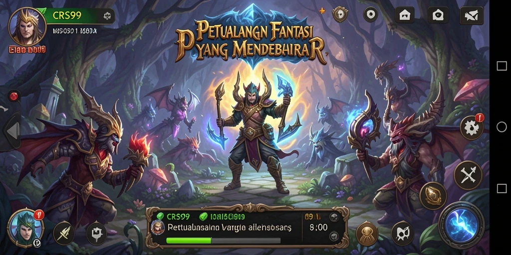 Tangkap momen seru dalam gameplay RPG yang mendebarkan.