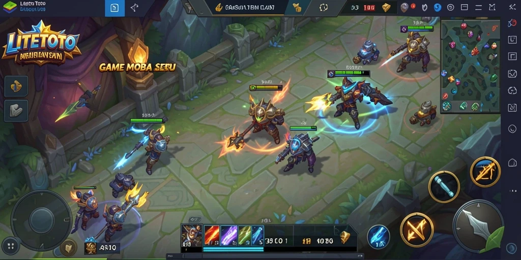 Gameplay menegangkan di arena <strong>LITETOTO</strong> dengan karakter unik.