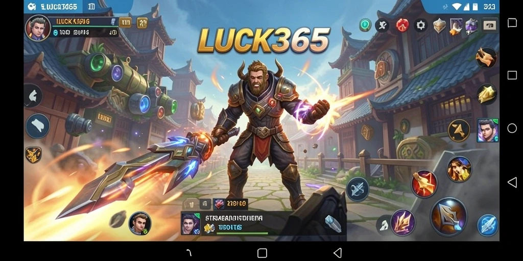Tampilan gameplay LUCK365 yang menarik dan strategis.