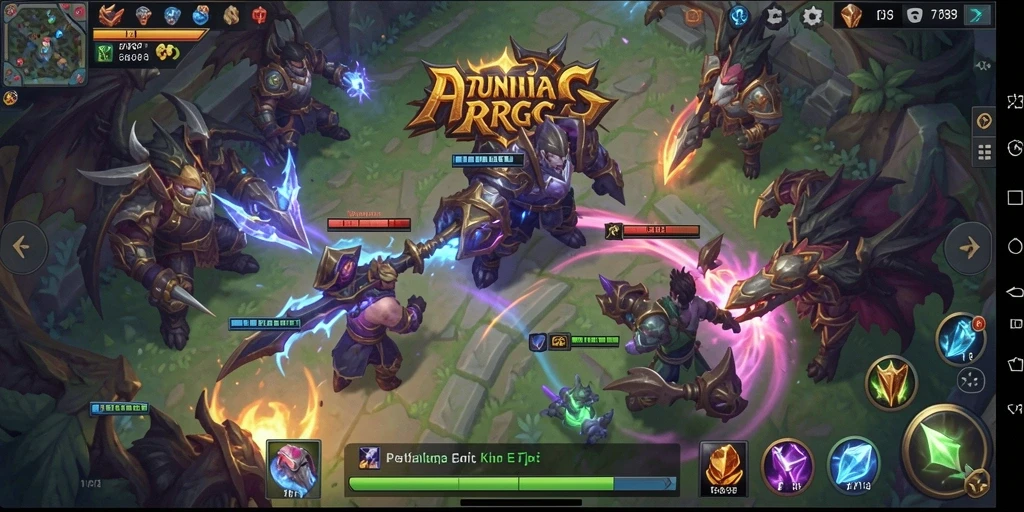 Gameplay seru dalam <strong>MVP789</strong> yang menampilkan pertarungan epik di dunia fantasi.