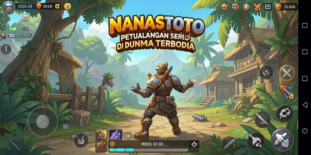 Screenshot menunjukkan gameplay menakjubkan dari NANASTOTO di dunia terbuka.