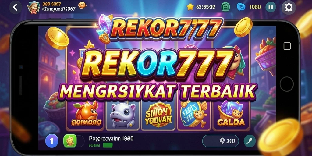 Tangkapan layar permainan Slot REKOR777 yang menarik dan penuh warna.