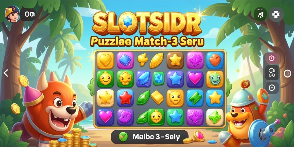 Gameplay seru dan menantang dari SLOTSIDR di layar.