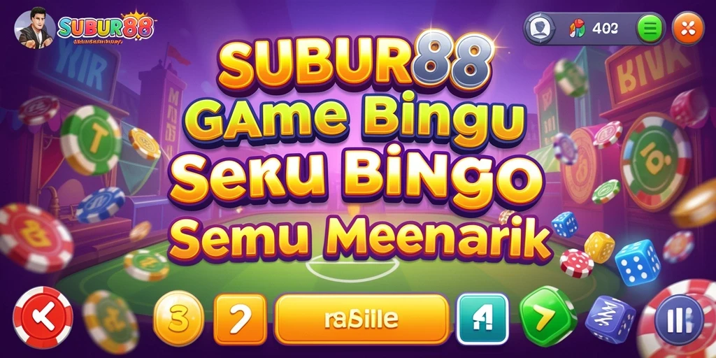 Screenshot dari gameplay SUBUR88 yang menampilkan suasana permainan Bingo yang seru.