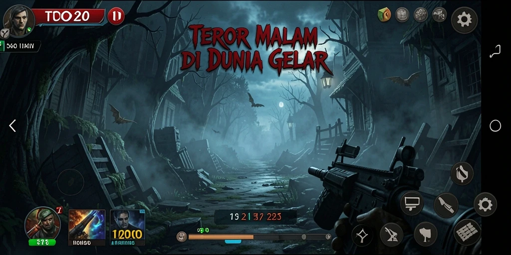 Tampilan seram dari gameplay TOTO20 yang mengerikan.